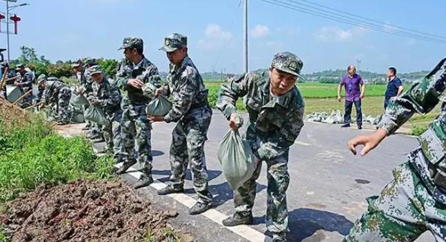 醴陵|軍地聯合錘煉防汛應急“硬功”